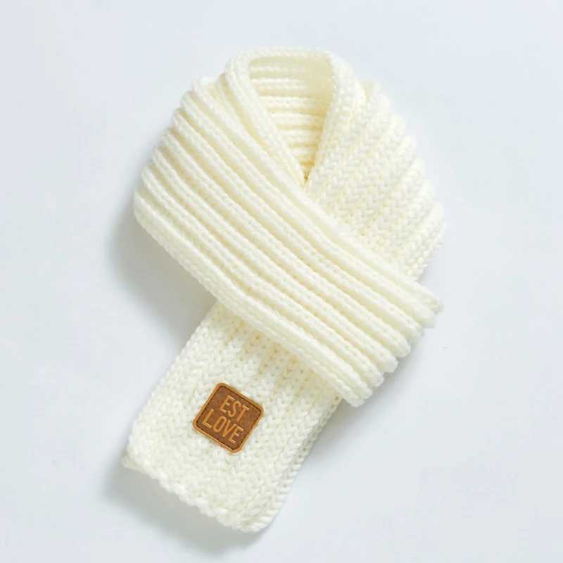Scarves Wraps Kids Scarf Boys Girls Baby Winter Warm Scarf Women Knit Shawl Scarf Children Neck Collar Keep Warm Accessories Cheap Parent H241213