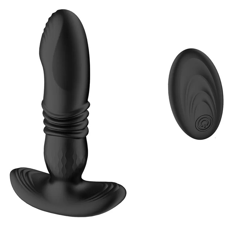 Telescopic Vibrating Butt Plug Anal Vibrator Wireless Remote Sex Toys for Women Ass Dildo Prostate Massager Men Buttplug 241213