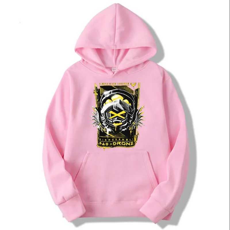 Murder drone retro hoodie mens sweater casual print Harajuku cool hoodie jacket top womens hoodie W241213