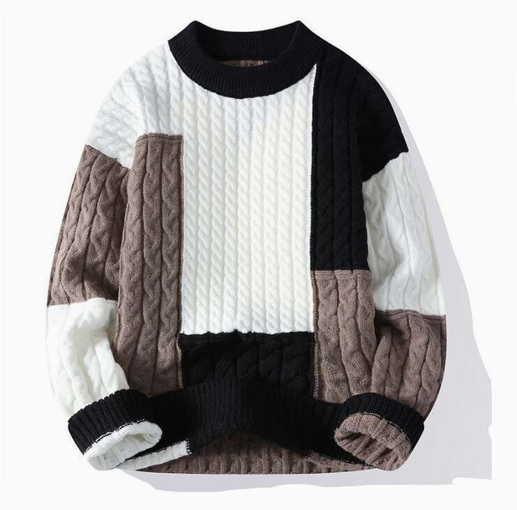 Designer Men's Sweater Hoodie Loose Knitted Sweater Woolen Sweater Women's Autumn/Winter Business Leisure Plush Sweater Knitted Sweater Hood