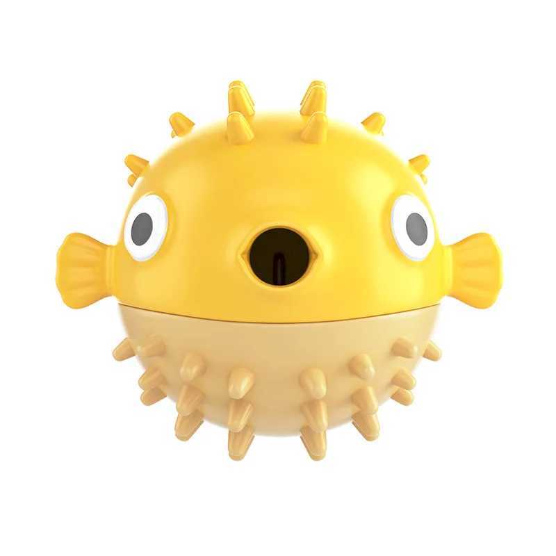 Bouncing Fish Dog toy food leak ball boring relief artificial products bite resistant teeth frosted sound ball suitable for large and small dogs X2412