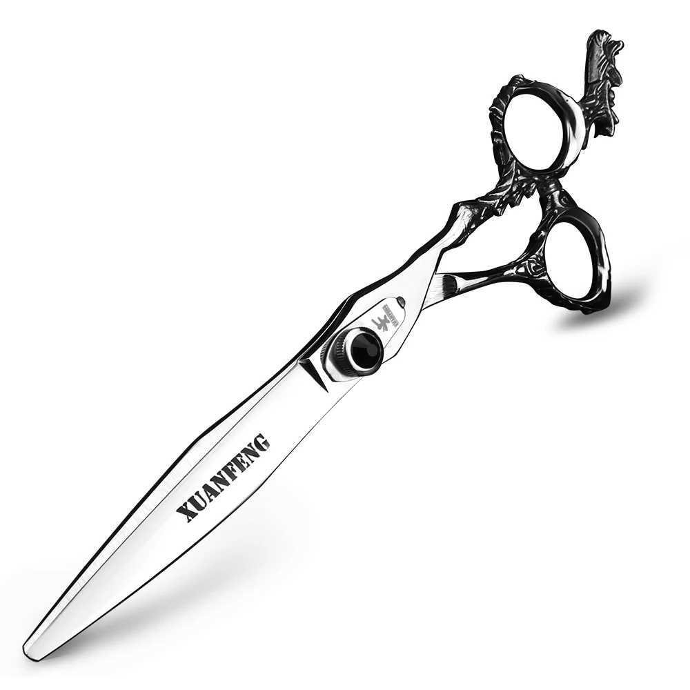 New Arrival 7-inch bearing dragon handle hair clip hair clipper styling tool cutting shears and slimming shears Z241213