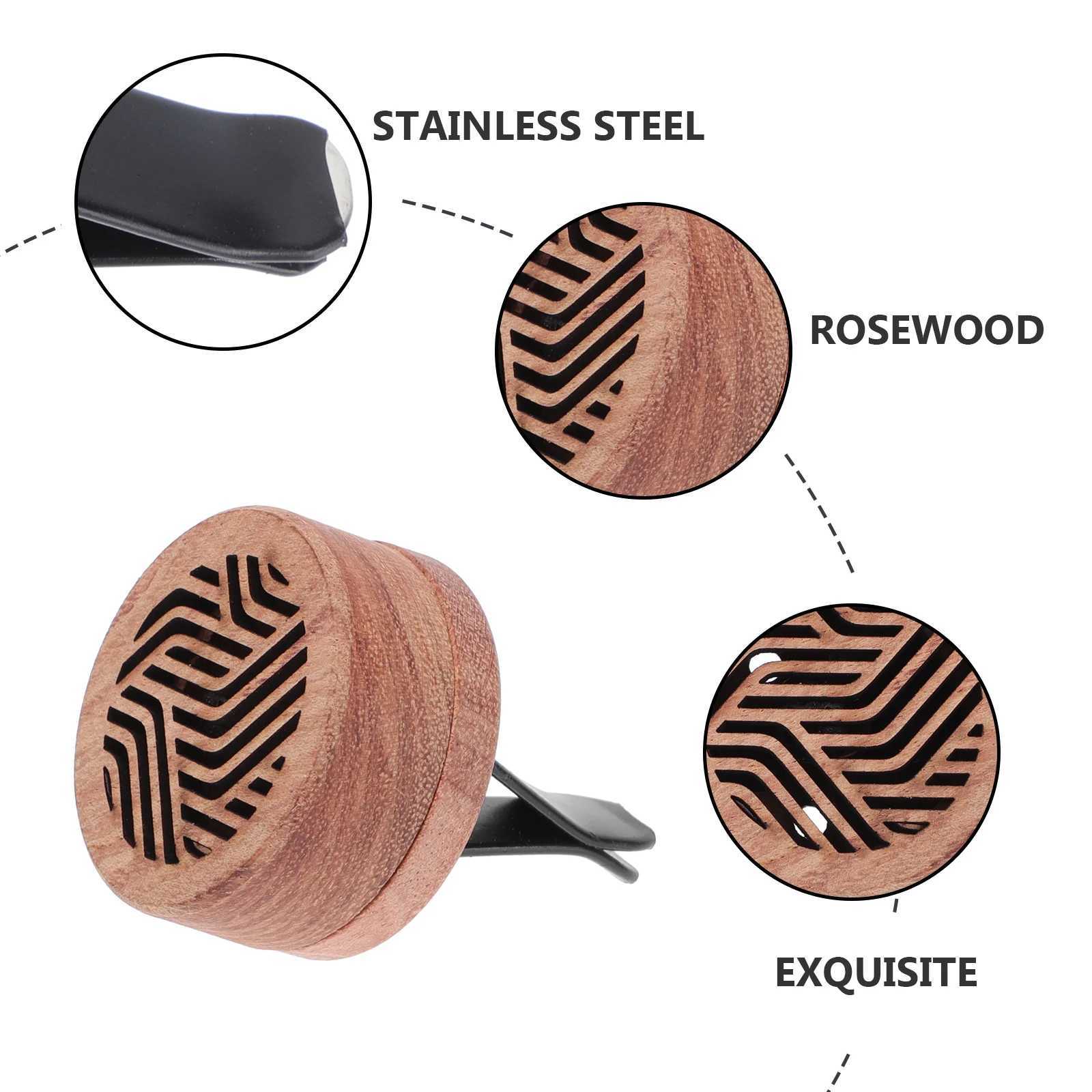 Diffusers for Home Fragrance Aroma Vanilla Perfume In-car Wooden Clip Car-mountedXJ241213