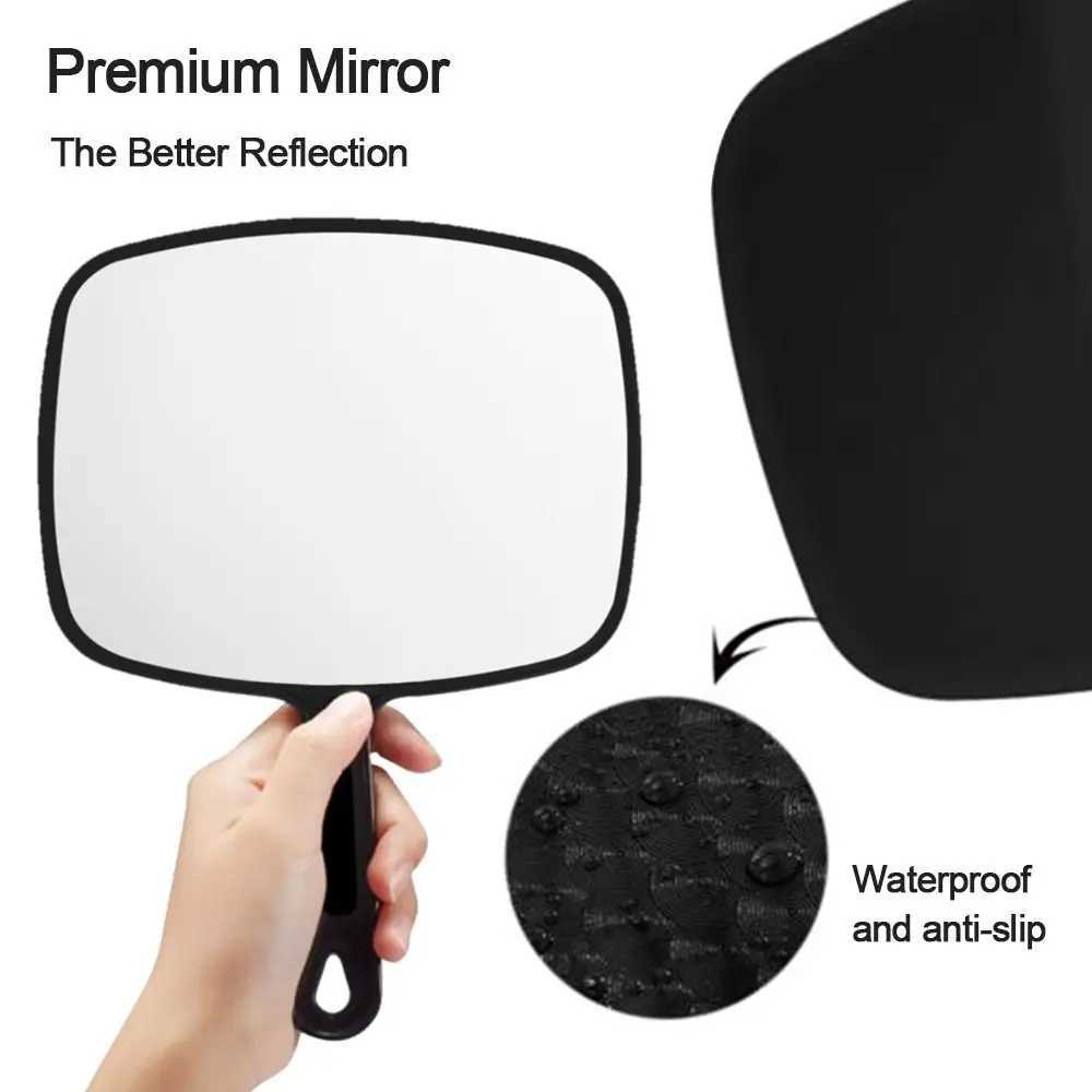 1PC Portable Magnifying Light Makeup Mirror Salon Style Handheld Folding Double Sided Vanity Mirror Travel Makeup ToolXJ241213