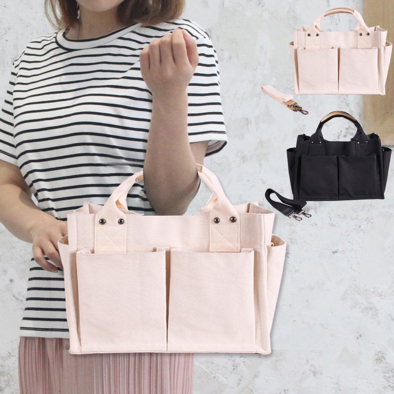 Straight Sail Cloth Casual Handbag, Shoulder Women's Large Capacity Multi Pocket Bag, Crossbody Bag