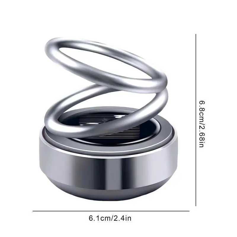 Auto Aroma Rotating Car Air eners Car Decorations Aroma Double Ring Vehicle Diffuser car AccessoriesXJ241213