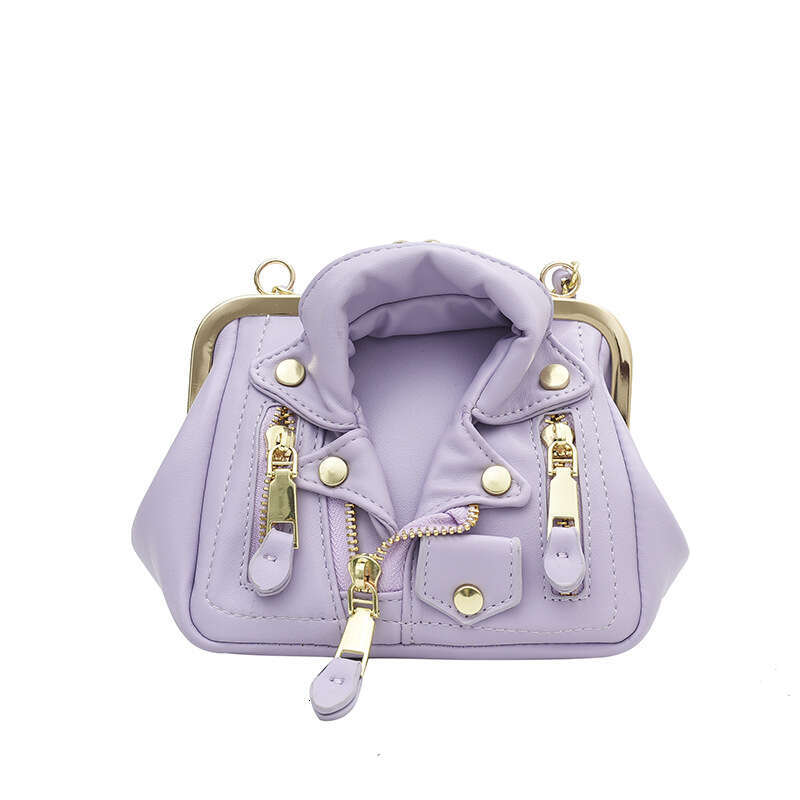 Popular niche women's jackets, suit motorcycle fashionable single shoulder crossbody bags, 2024 new casual fashion trend clothing
