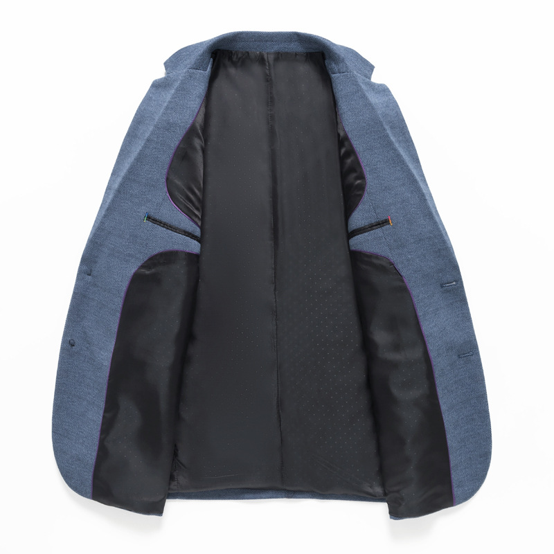 H198 Wool casual men's suit jacket for business commuting