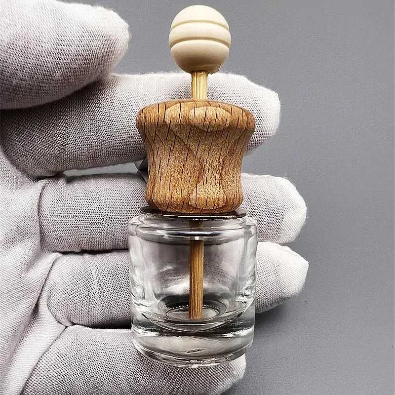 1 Pack Air ener Car Perfume Clip Essential Oil Diffuser Vent Empty Glass Bottle Decoration Aroma Glass BottleXJ241213