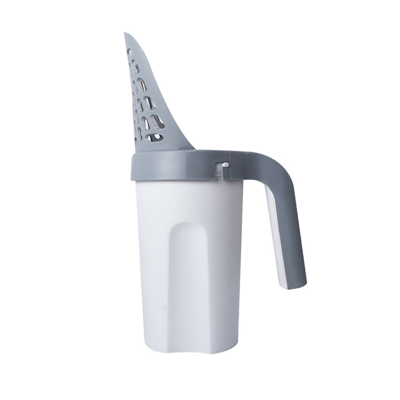 New ntegrated cat ltter shovel detachable trash can wth garbage bag large capacty household pet poop shovel artfact