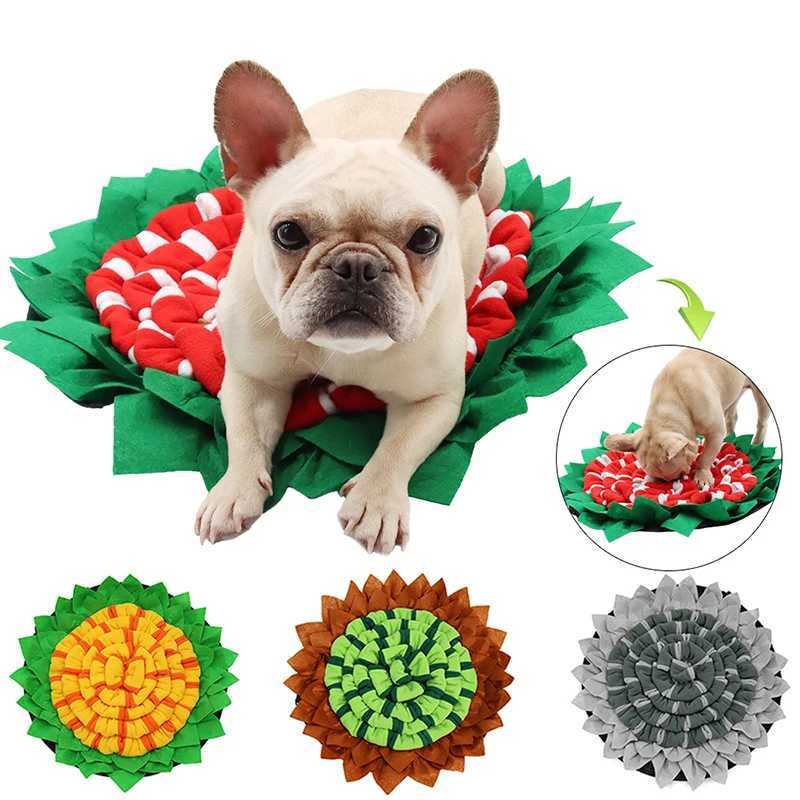 Shrink Dog Puzzle Toy Increases IQ Smell Training Smell Food Mat Slow Distribution Feeding Machine Pet Cat Puppy Game Feeding Machine X241213