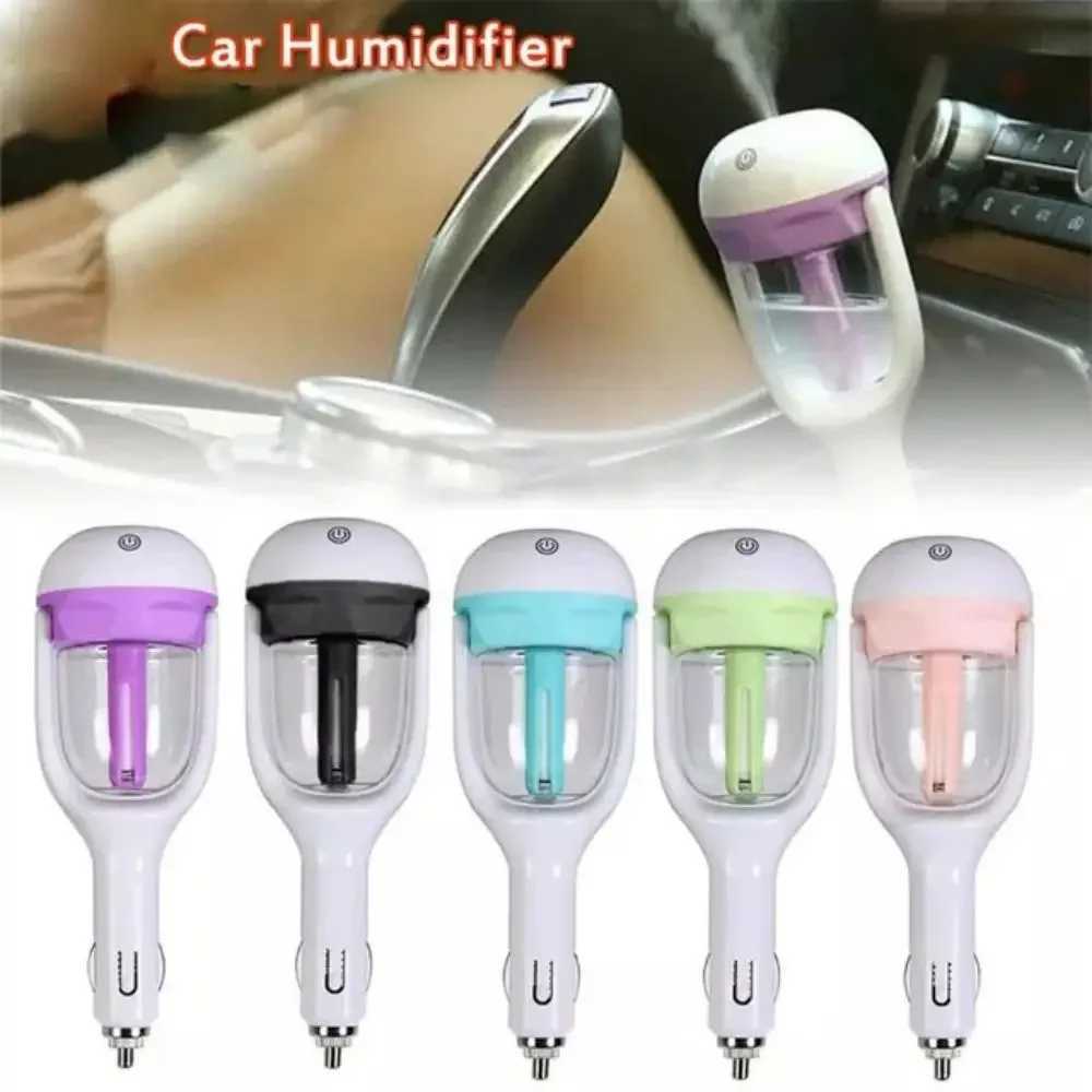 Mini Car Air Humidifier Steam Air Purifier Aroma Diffuser Essential Oil Aroma Diffuser Auto Mist Maker Sprayer For CarXJ241213
