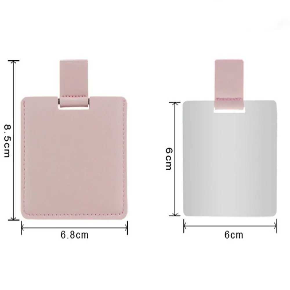 High Quality Folding Unbreakable Makeup Mirrors Solid Color Cosmetic Tools Small Mirror Handheld Vanity Mirror Cosmetic ToolsXJ241213