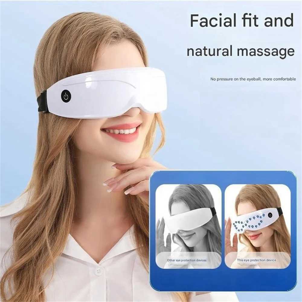 Acupoint Eye Massager Vibration Eye Protector Relieves Fatigue and Relaxes Muscles Eye Mask W241213