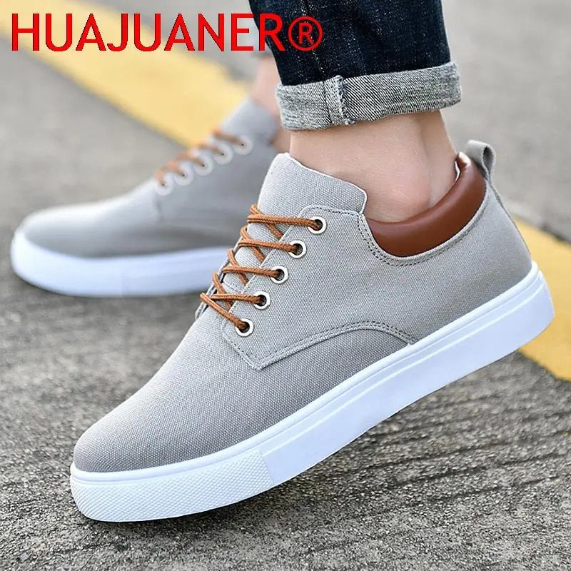 Canvas Sneakers Male Boys Casual Comfortable Shoes Student Tennis Large Size 45 47 Platform Sneakers Man Autumn Shoes 241213