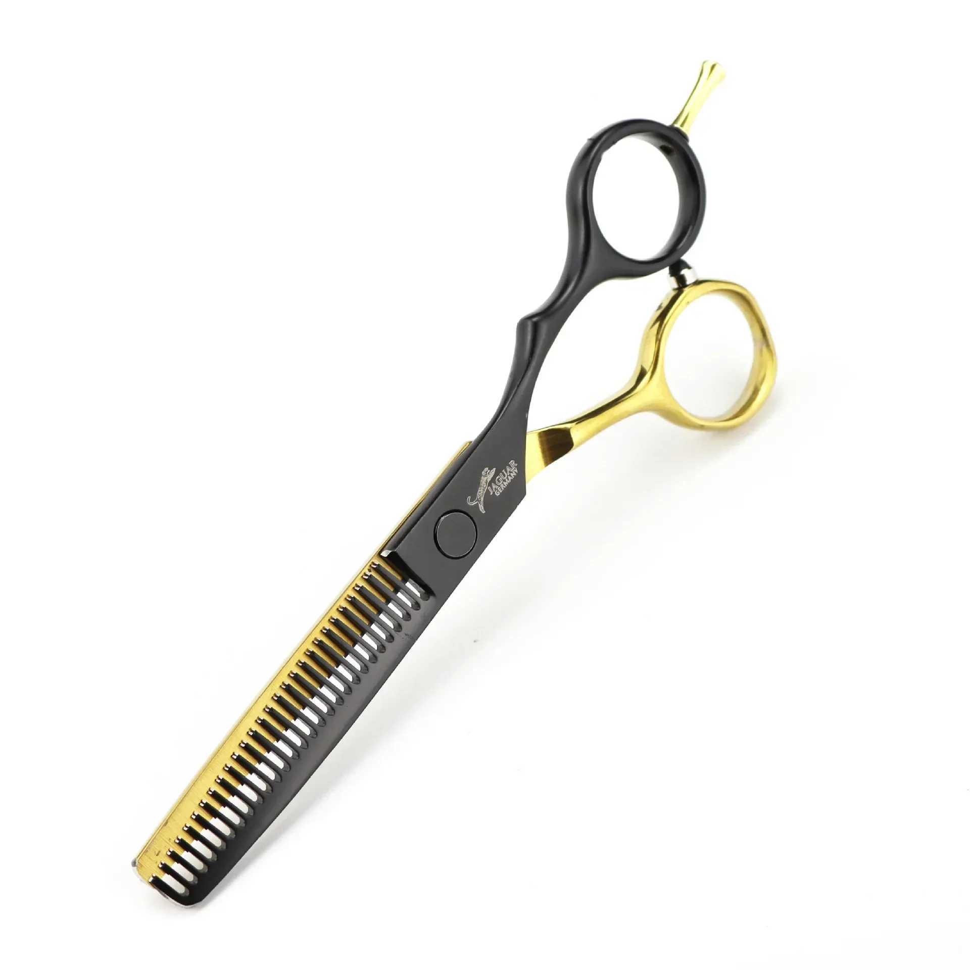 New Arrival 5.5 Hair Scissors Professional Barber Scissors 440C Thinning Shears Hair Cutting Hairdressing A1029 Z241213