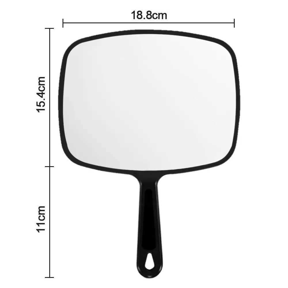 1PC Portable Magnifying Light Makeup Mirror Salon Style Handheld Folding Double Sided Vanity Mirror Travel Makeup ToolXJ241213