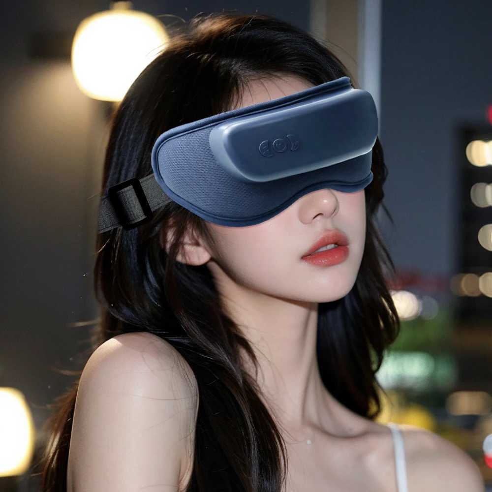 EMS intelligent airbag vibration Bluetooth music heating eye massager used to relieve eye fatigue and improve sleep eye care W241213