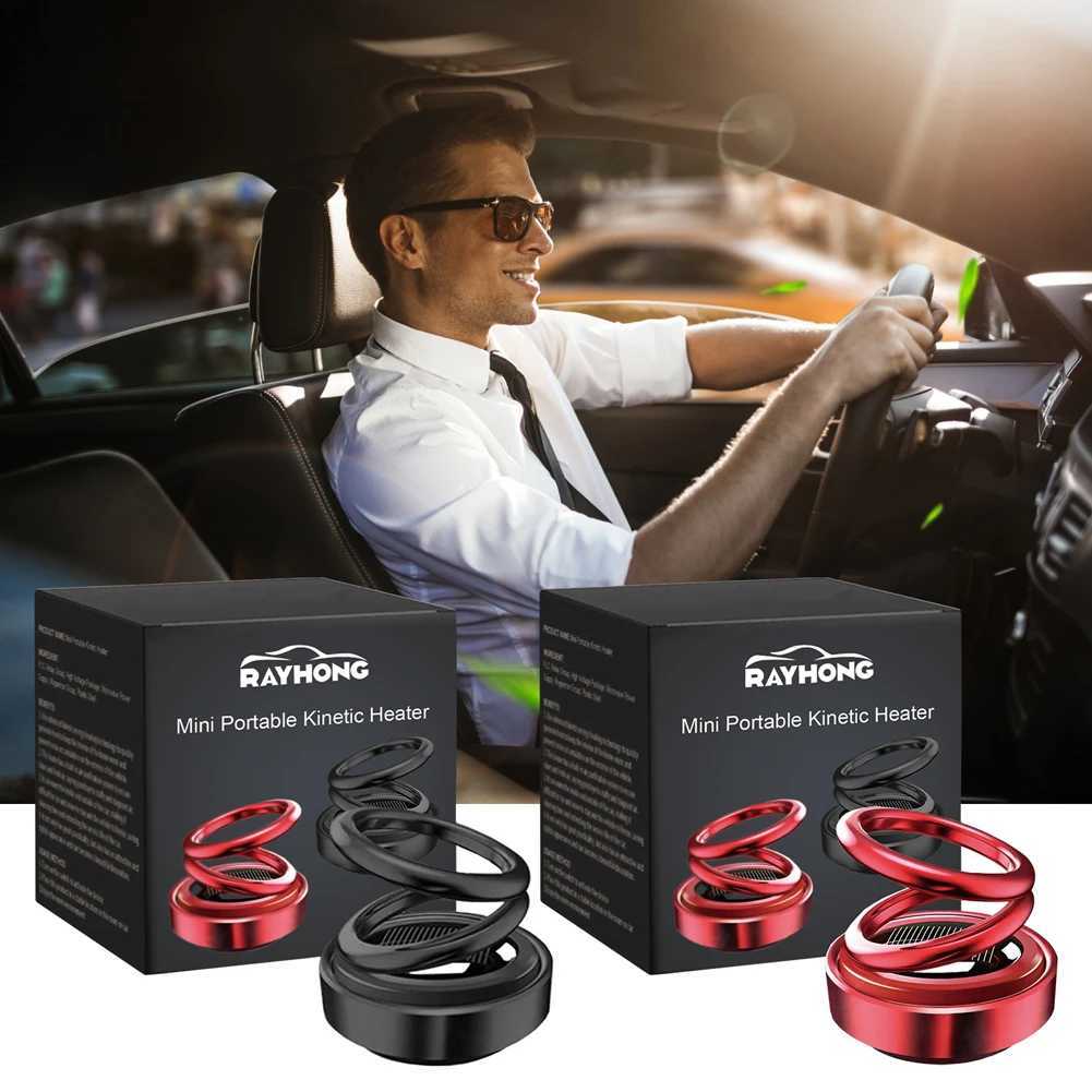 Solar Energy Car Perfume Diffuser 360 Rotation Car Perfume Fragrance Air Aroma Car Aroma Auto Interior AccessoriesXJ241213