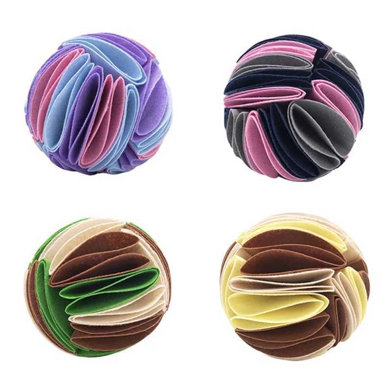 Dog Sniffing Ball Mat Training Food Slow Feeding Mat Foldable Pet Nose Blanket Toy Relieves Stress Dog Cat Puzzle Toy X241213