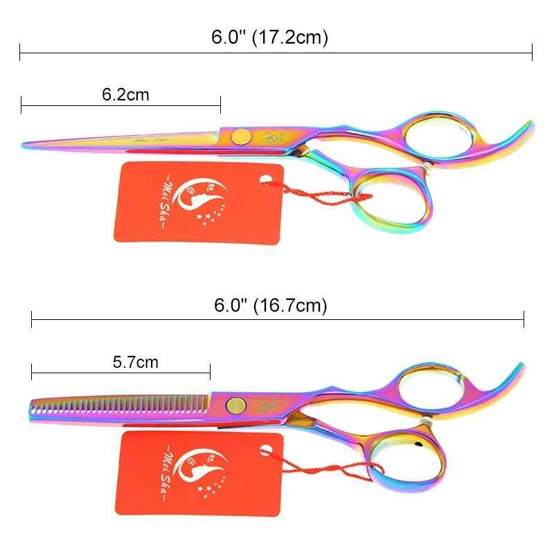 New Arrival Meisha 5.5/6-inch Barber Japanese Steel Salon Barber Tool A0031A Z241213