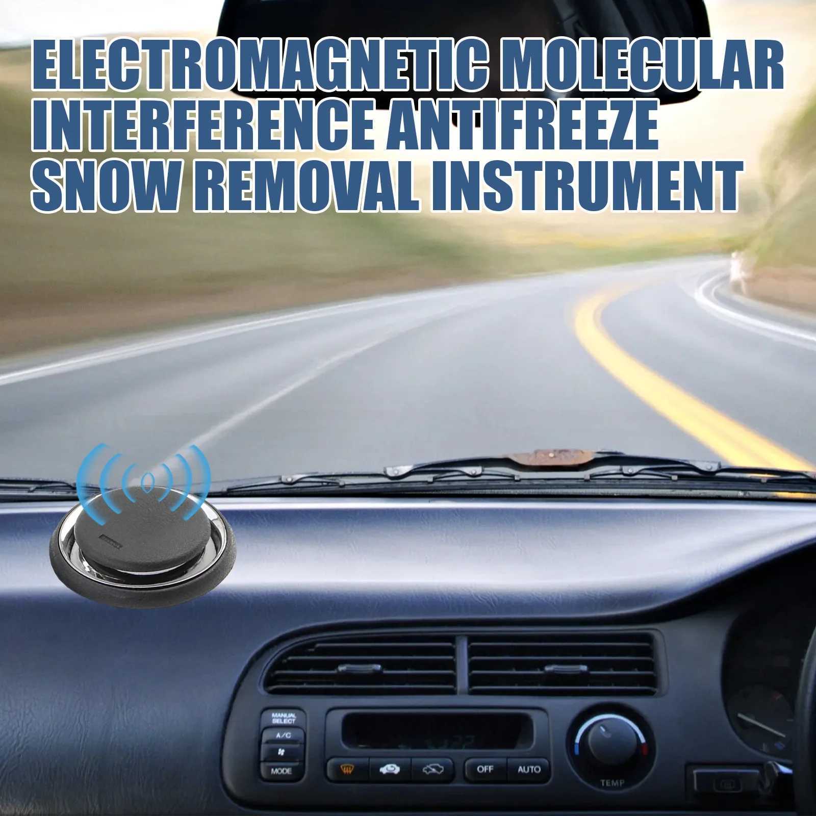 Portable Vehicle Microwave Deicing Instrument Solid Aroma Car Diffusers for Auto Truck Antifreeze Snow Removal InstrumentXJ241213