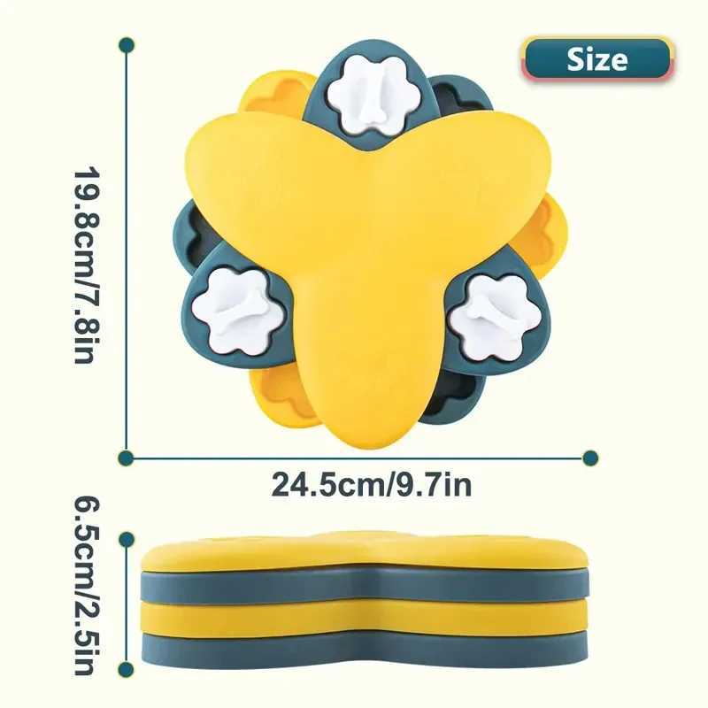 Dog Puzzle Toys Interactive Treat Dispensing Pet Slow Feeder For Small Large Dogs Puppy Enrichment IQ Training X241213