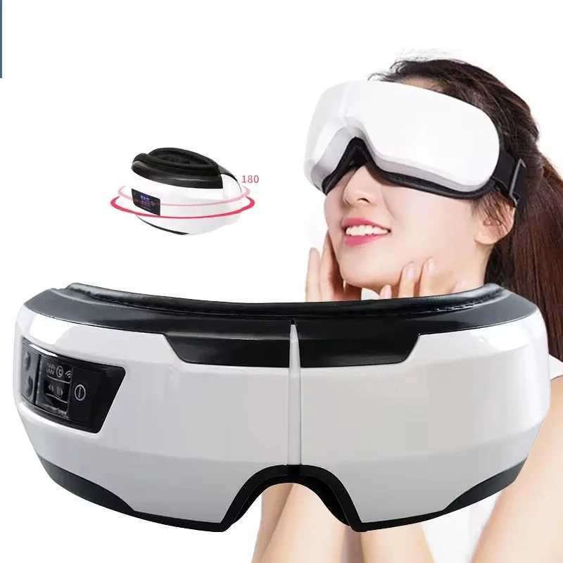 Eye Massager With Heat Smart Vibration Eye Care Compress Bluetooth Eye Massage Relax Migraines Relief ImprBluetooth Music W241213