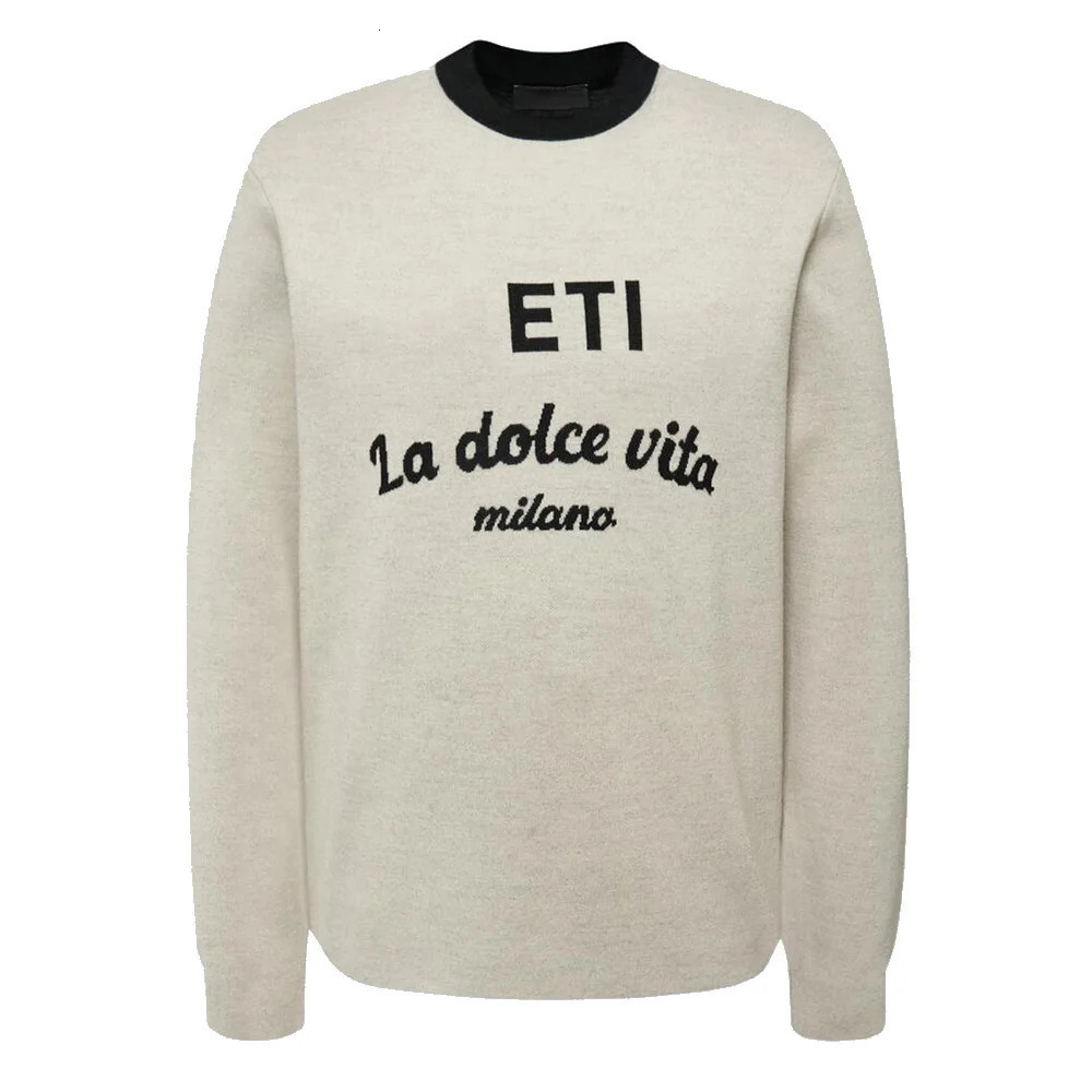 Sports Highend! Mens Letter Knitted Sweater Comfortable and Warm Highquality Fabrics selling y Golf 241213