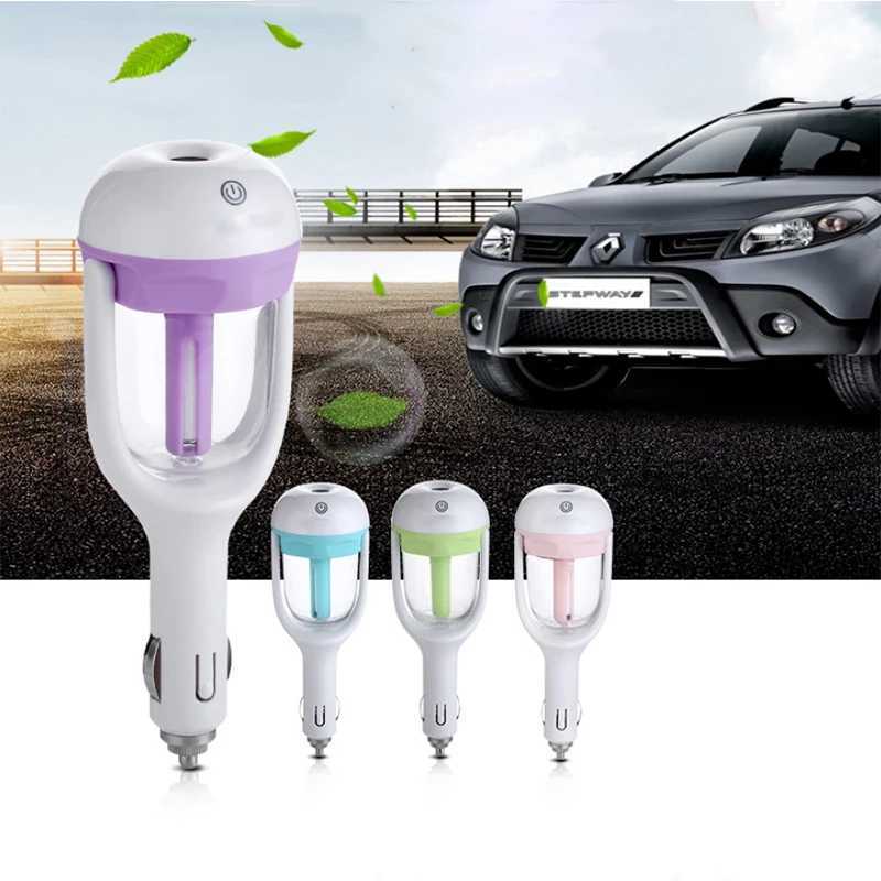 New Mini 12V Car Steam Humidifier Air Purifier Aroma Diffuser Essential oil diffuser Car humidifier many ColorsXJ241213
