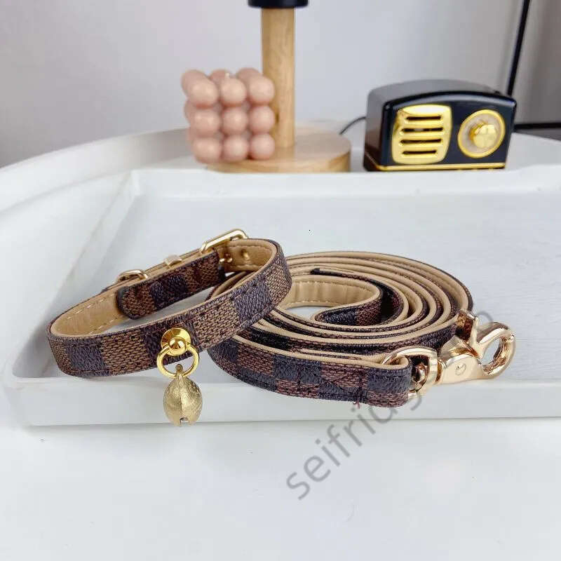 Jindian Presbyopia Necklace Fashion Pet Teddy/French Bulldog Shiba Inu Cat Presbyc Classic Dog Collar Haulage Rope Package Factory Direct Sales