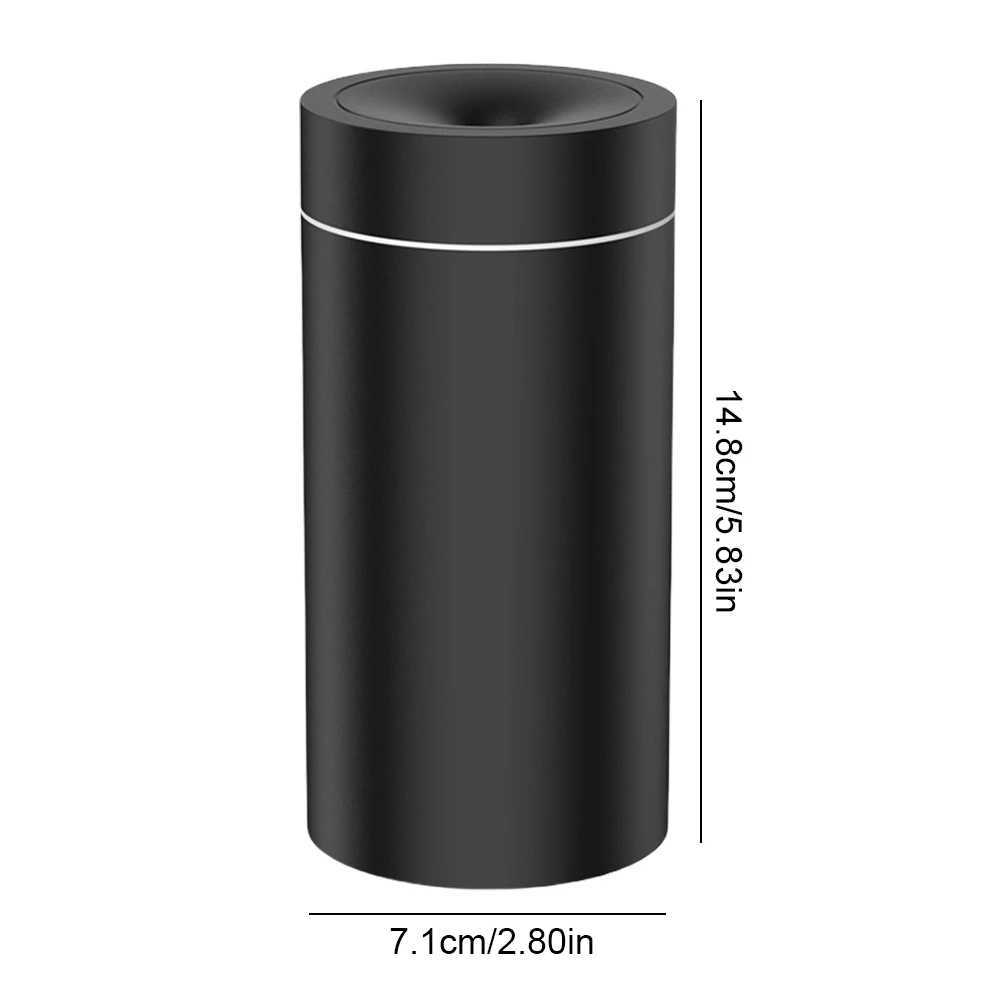 100ml Car Essential Oils Diffuser Rechargeable Car Humidifier Aroma Diffuser Car Mini Portable Diffuser for Home BedroomXJ241213