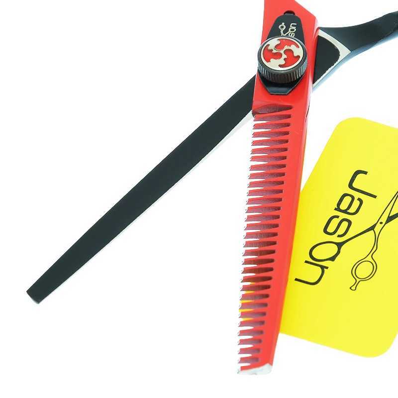 New Arrival Jason 6-inch professional hair cutting salon styling thin cut Japanese hair cutting tool A0103D Z241213