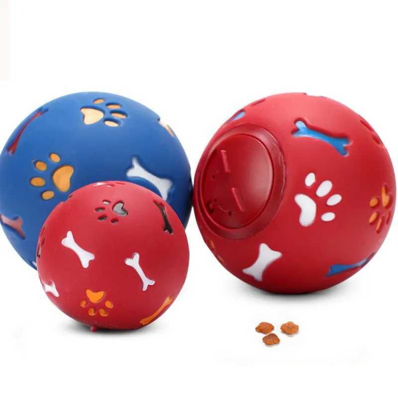 Dog toy balls pet food processing feeders chewing and leaking food balls food dispensers for cats to play with training balls pet supplies X241213