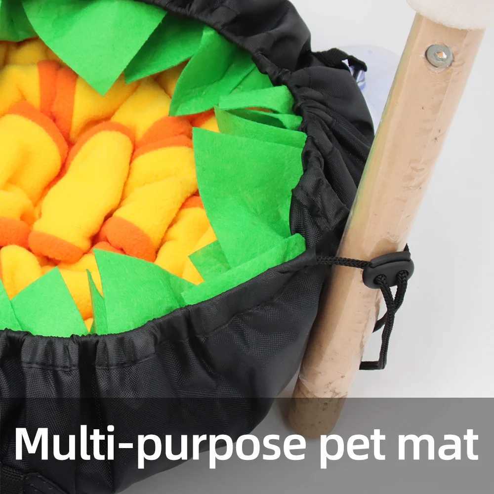 Shrink Dog Puzzle Toy Increases IQ Smell Training Smell Food Mat Slow Distribution Feeding Machine Pet Cat Puppy Game Feeding Machine X241213
