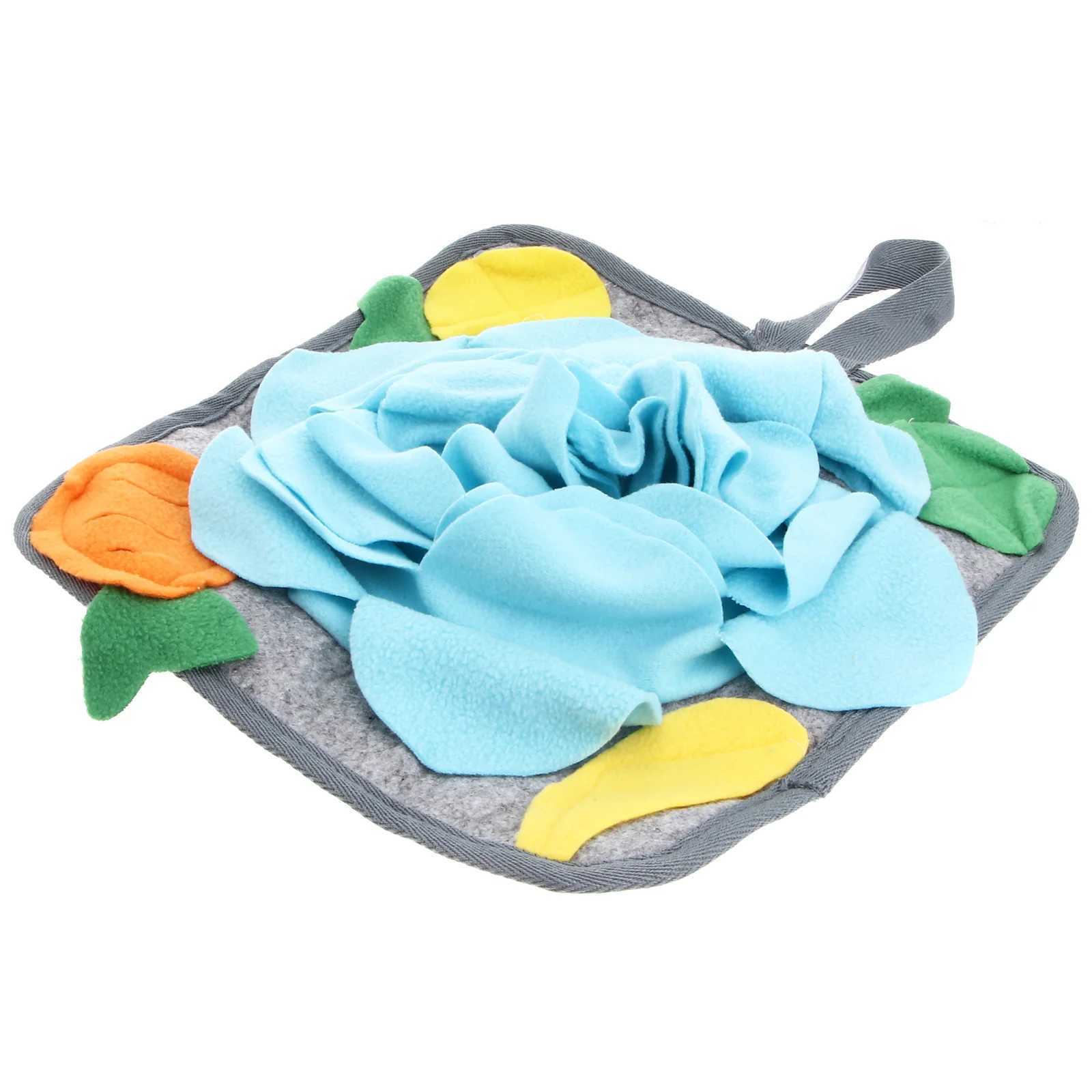 Interactive dog food puzzle toy rabbit sniffing pad washable carpet feeding pad X241213