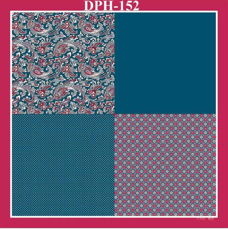 Tailor Smiths new collection arrives at Pocket Square 30x30cm handheld headscarf mens Hanki floral paisley chest towel fashion mens accessories W24121