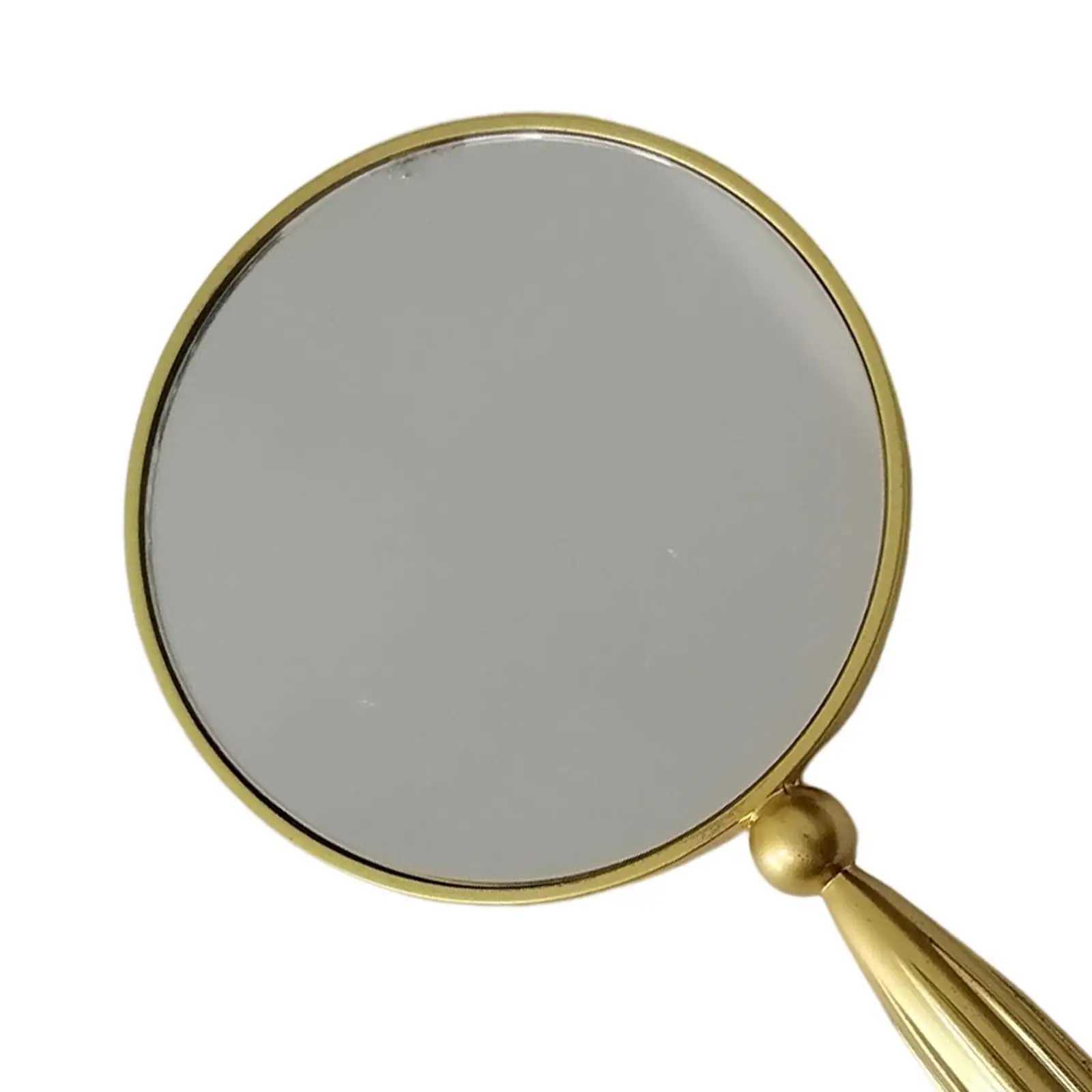Handheld Mirror Creative Hairstyling Vanity Mirror Hand Held Decorative CosmeticXJ241213