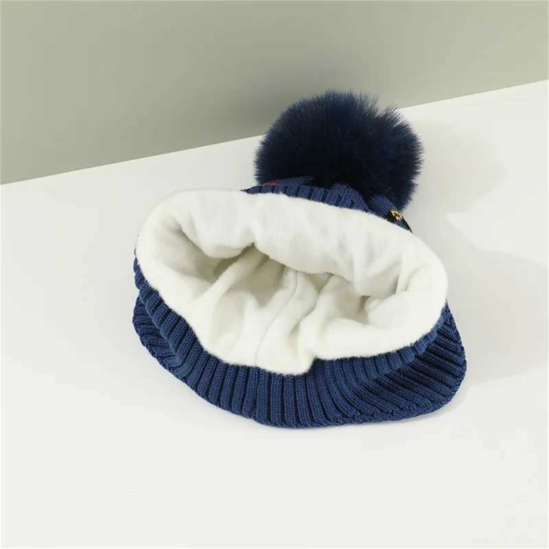Kids Boys Girls Knitted Hat Jacquard Excavator Car Beanies Hat for Winter Ear Protection Warm Hat for ChildrenXJ241213