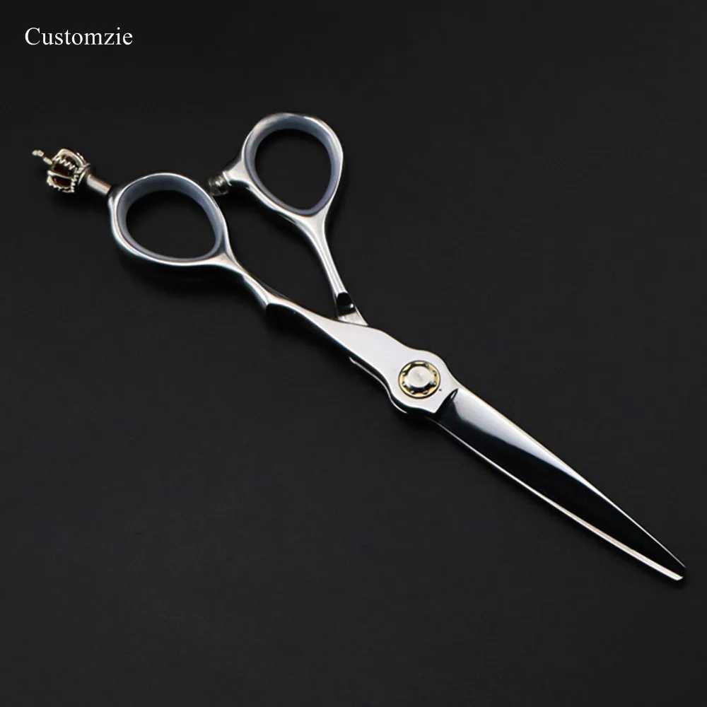 New Arrival Customized JP 440C Steel 6-inch Crown Bearing Barber Z241213