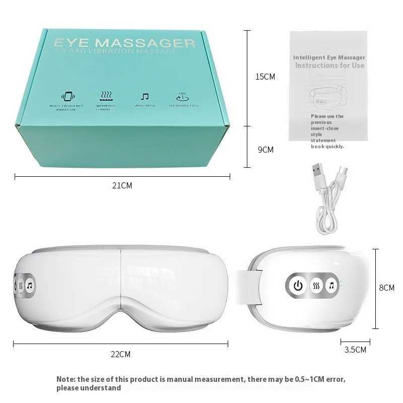 Gift Specific Eye Protection Device Hot Compress Airbag Massage Eye Massage Device Bluetooth Music Eye Massager Gift W241213