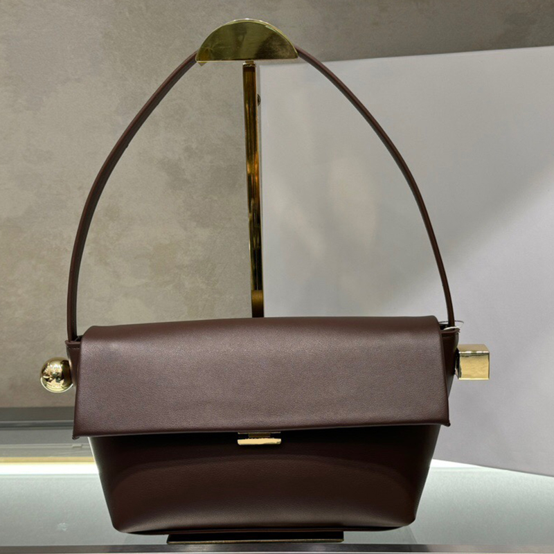 Calfskin material Designer Ladies Sculpture bag Luxury Large Capacity Clutch Women's Bag Simple Fashion Rond Carre bag Fashion Shoulder Crossbody Flip cover