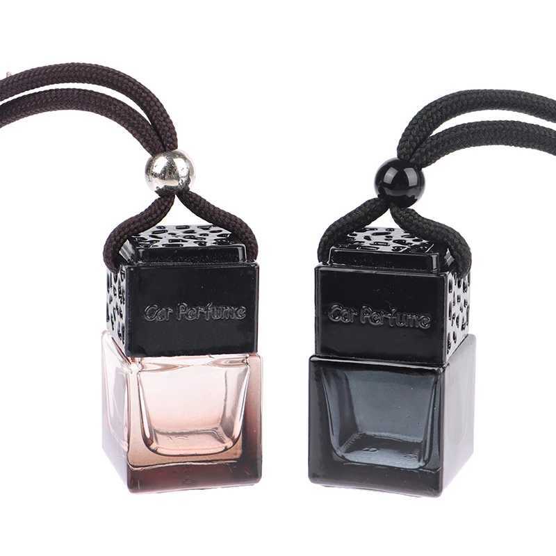 1pc Car Essential Oil Diffuser Fragrance Air ener Scent Perfume Bottle Ornament Hanging Empty Bottle Interior AccessoriesXJ241213
