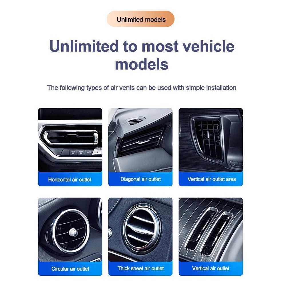Car Air ener Aroma Auto Accessories Interior Perfume Diffuser Rotating Propeller Outlet Fragrance Cartoon DesignXJ241213