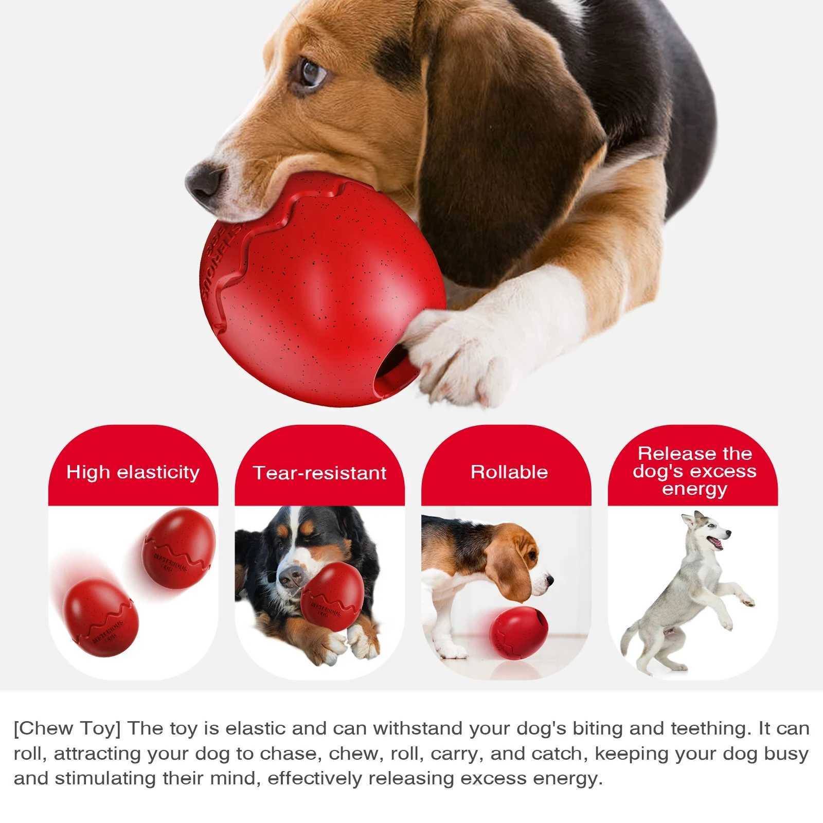 Dog slow feeder chew toy dinosaur egg shaped food dispenser pet relaxation puzzle cleaning teeth interactive training game accessories X241213
