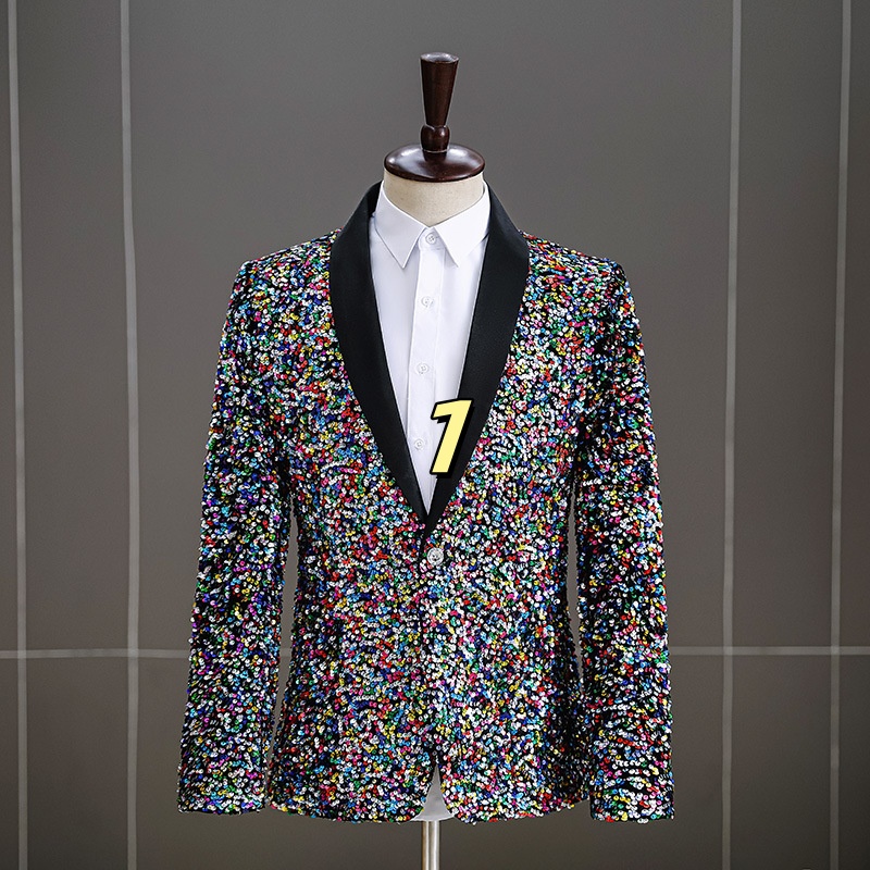 Men's Autumn k1313 Business Suit Jacket - Stylish Office Wear