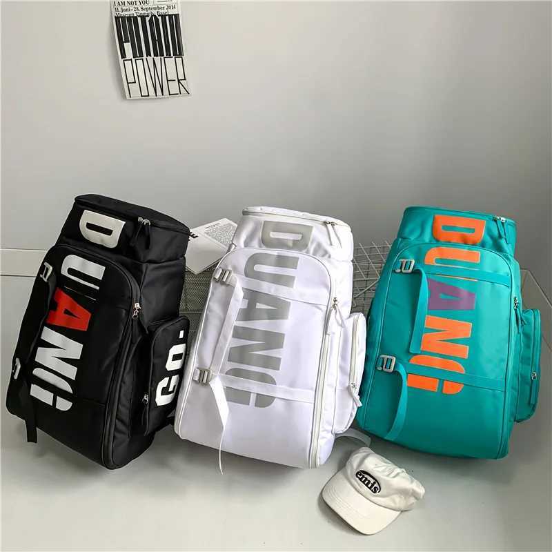 Backpack Mens Backpack Dry and Wet Separati Travel Bag Extra Large Capacity Sports Training Ski School Bag Fitness Bag Wen Z241212