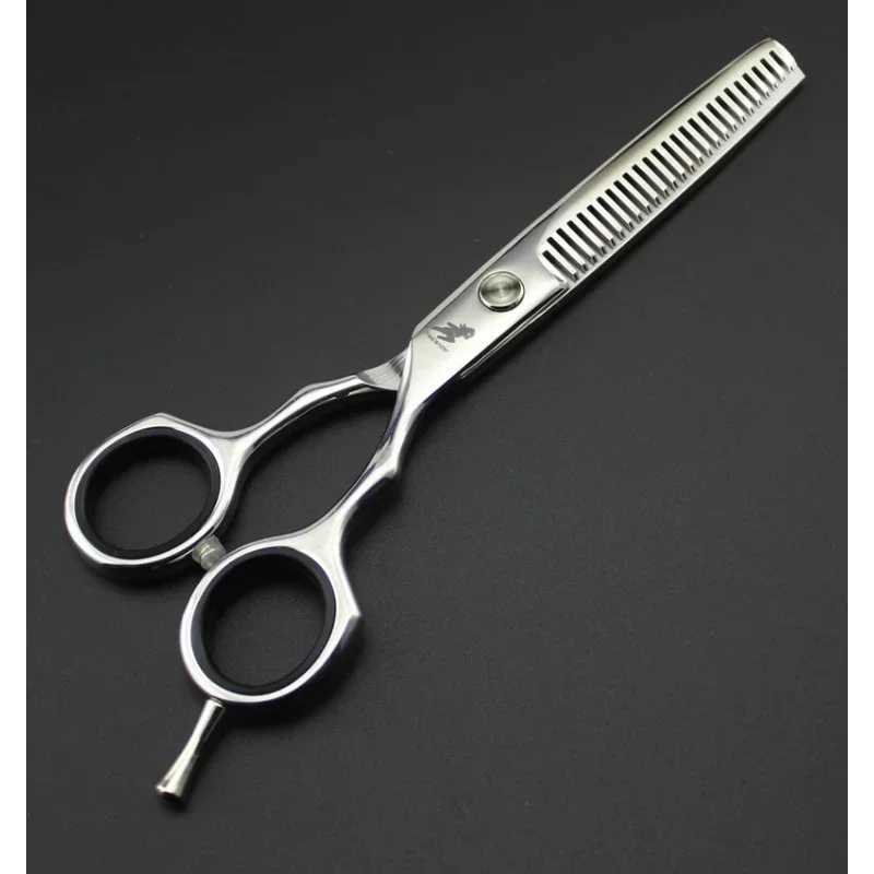 New Arrival Professional Japanese 4cr 6-inch black barber barber Z241213