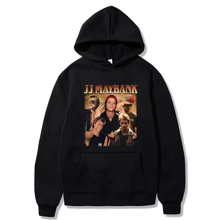 Series 3 Fashionable Wool Hoodie for Mens Retro Street Mens Pullover JJ Maybank Long Sleeve Hoodie W241213