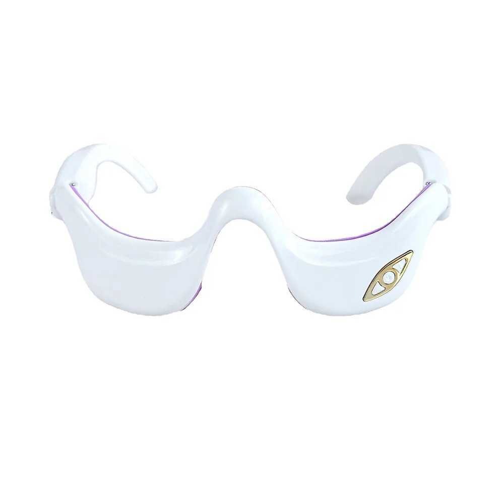 EMS Micro Current Eye Vibration Massager Eyewear Heating Therapy Eye Beauty Device Relieves Eye Fatigue Fades Anti Dark Circle W241213